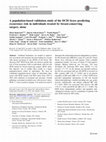 Research paper thumbnail of A population-based validation study of the DCIS Score predicting recurrence risk in individuals treated by breast-conserving surgery alone