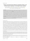 Research paper thumbnail of Chinese and South Asian ethnicity, immigration status, and clinical cancer outcomes in the Ontario Cancer System