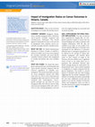 Research paper thumbnail of Impact of Immigration Status on Cancer Outcomes in Ontario, Canada