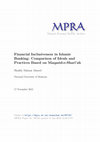 Research paper thumbnail of Financial Inclusiveness in Islamic Banking: Comparison of Ideals and Practices Based on Maqasid-e-Shari'ah