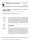 Research paper thumbnail of Nosemosis’in (nosematosis) bal arısı (Apis mellifera) midesine etkileri üzerine histokimyasal gözlemler