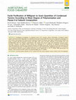 Research paper thumbnail of Facile Purification of Milligram to Gram Quantities of Condensed Tannins According to Mean Degree of Polymerization and Flavan-3-ol Subunit Composition