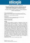 Research paper thumbnail of Princípios da Didática Freireana: subsídios para uma prática didático-pedagógica na educação superior