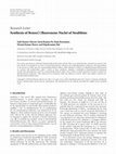 Research paper thumbnail of Synthesis of Benzo[ b ]fluorenone Nuclei of Stealthins