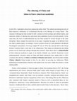 Research paper thumbnail of The othering of China and taboo in Euro-American academia