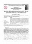 Research paper thumbnail of Revisiting the Tourism-Economic Growth Nexus: The Case of Economic Community of West African States