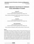 Research paper thumbnail of International Journal of Economics, Commerce and Management MAINTENANCE CULTURE AND SUSTAINABLE ECONOMIC DEVELOPMENT IN NIGERIA: ISSUES, PROBLEMS AND PROSPECTS