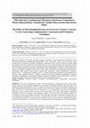 Research paper thumbnail of Mikroöğretim Uygulamasının Öğretmen Adaylarının Tamamlayıcı Ölçme-Değerlendirme Tekniklerine Yönelik Okuryazarlık Düzeylerine Etkisi