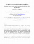 Research paper thumbnail of Self-efficiency Assessment of Sustainable Dynamic Network Healthcare Service System under Uncertainty: Hybrid Fuzzy DEA-MCDM method