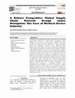 Research paper thumbnail of A Robust Competitive Global Supply Chain Network Design under Disruption: The Case of Medical Device Industry