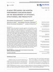 Research paper thumbnail of A novel DEA model for hospital performance evaluation based on the measurement of efficiency, effectiveness, and productivity