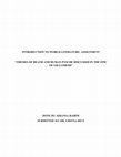 Research paper thumbnail of INTRODUCTION TO WORLD LITERATURE: ASSIGNMENT "THEMES OF DEATH AND HUMAN PYSCHE DISCUSSED IN THE EPIC OF GILGAMESH"