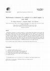 Research paper thumbnail of Performance evaluation of a radiator in a diesel engine—a case study