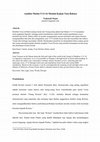 Research paper thumbnail of Analisis Matius 5:13-16 Melalui Kajian Tata Bahasa