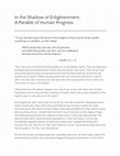 Research paper thumbnail of In the Shadow of Enlightenment: A Parable of Human Progress