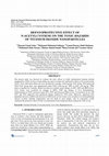 Research paper thumbnail of Hepatoprotective Effect of N-Acetylcystiene on the Toxic Hazards of Titanium Dioxide Nanoparticles