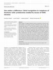 Research paper thumbnail of Size makes a difference: Chiral recognition in complexes of fenchone with cyclodextrins studied by means of NMR titration