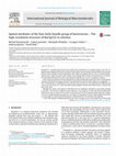 Research paper thumbnail of Spatial attributes of the four-helix bundle group of bacteriocins - The high-resolution structure of BacSp222 in solution