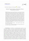 Research paper thumbnail of Optimal Control Analysis of Fascioliasis Disease Transmission Dynamics