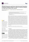 Research paper thumbnail of diaPASEF Proteomics and Feature Selection for the Description of Sputum Proteome Profiles in a Cohort of Different Subtypes of Lung Cancer Patients and Controls