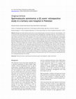 Research paper thumbnail of Spermatocytic seminoma: a 21 years' retrospective study in a tertiary care hospital in Pakistan