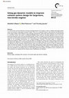 Research paper thumbnail of Using gas dynamic models to improve exhaust system design for large-bore, two-stroke engines