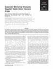 Research paper thumbnail of Suspended Mechanical Structures Based on Elastic Silicon Nanowire Arrays