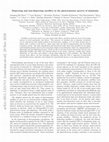 Research paper thumbnail of Dispersing and non-dispersing satellites in the photoemission spectra of aluminum