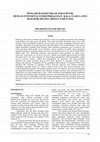 Research paper thumbnail of Pengaruh Komunikasi Teraupetik Dengan Intensitas Nyeri Persalinan Kala I Fase Laten DI Klinik Delima Medan Tahun 2014