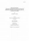 Research paper thumbnail of The Mask and the Self:A historical exploration into the ways in which the phenomena of selfhood and the theatrical mask can illuminate each other