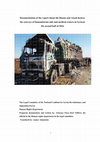 Research paper thumbnail of Documentation of the report about the Russia and Assad destroy the convoys of humanitarian aids and medical centers in Syria,in the second half of 2016