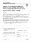 Research paper thumbnail of Pre-operative factors affecting the indications for anatomical and reverse total shoulder arthroplasty in primary osteoarthritis and outcome comparison in patients aged seventy years and older