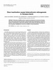 Research paper thumbnail of Dicer inactivation causes heterochronic retinogenesis in Xenopus laevis