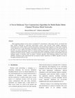 Research paper thumbnail of A Novel Multicast Tree Construction Algorithm for Multi-Radio Multi-Channel Wireless Mesh Networks