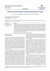 Research paper thumbnail of Health Promotion Model for Adolescent Reproductive Health