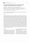 Research paper thumbnail of Vole mound effects and disturbance rate in a mediterranean plant community under different grazing and irrigation regimes