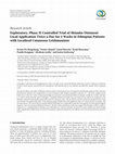 Research paper thumbnail of Exploratory, Phase II Controlled Trial of Shiunko Ointment Local Application Twice a Day for 4 Weeks in Ethiopian Patients with Localized Cutaneous Leishmaniasis