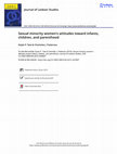 Research paper thumbnail of Sexual minority women’s attitudes toward infants, children, and parenthood