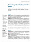 Research paper thumbnail of Outpatient use of antibiotics in children in Slovenia