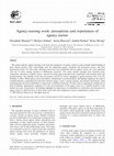 Research paper thumbnail of Agency-nursing work: perceptions and experiences of agency nurses