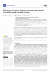 Research paper thumbnail of Screening in Graphene: Response to External Static Electric Field and an Image-Potential Problem