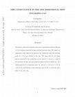 Research paper thumbnail of Conductance in a one-dimensional spin polarized gas