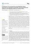 Research paper thumbnail of Contribution of Conceptual-Drawing Methods to Raise Awareness on Landscape Connectivity: Socio-Environmental Analysis in the Regional Context of Trentino (Italy)