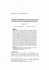 Research paper thumbnail of The Effects of Bank Regulation on Financial Development in the MENA Countries: The Supporting Role of Supervision