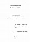 Research paper thumbnail of Perícia ou imperícia: laudos da justiça do trabalho sobre LER/Dort