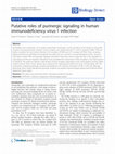 Research paper thumbnail of Putative roles of purinergic signaling in human immunodeficiency virus-1 infection