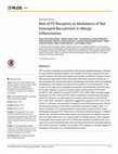 Research paper thumbnail of Role of P2 Receptors as Modulators of Rat Eosinophil Recruitment in Allergic Inflammation