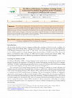 Research paper thumbnail of The Effects of Dictionary Vocabulary Learning Versus Contextual Vocabulary Acquisition on the Vocabulary Development of Pakistani EFL Learners