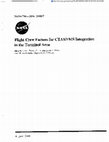 Research paper thumbnail of Flight crew factors for CTAS/FMS integration in the terminal area