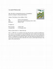 Research paper thumbnail of The effect of management practices on bumblebee densities in hedgerow and grassland habitats